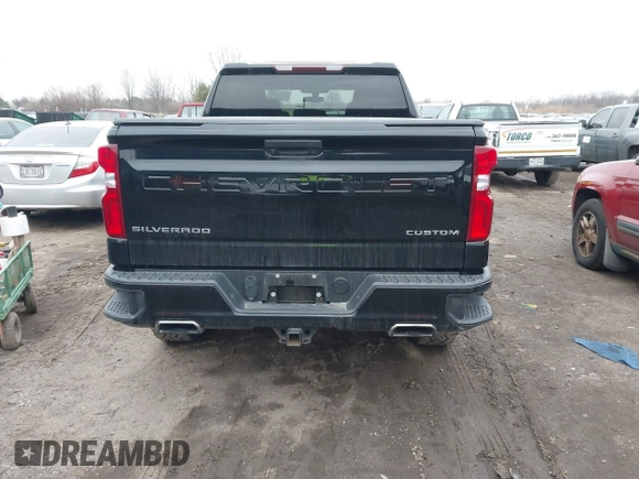 2020 Chevrolet Silverado 1500 Custom Trail Boss with VIN 3GCPYCEF1LG189019, listed as a IAAI auction lot 41491626 with 57,933 mi miles and . Bid and sale history available at DreamBid. Image 17.