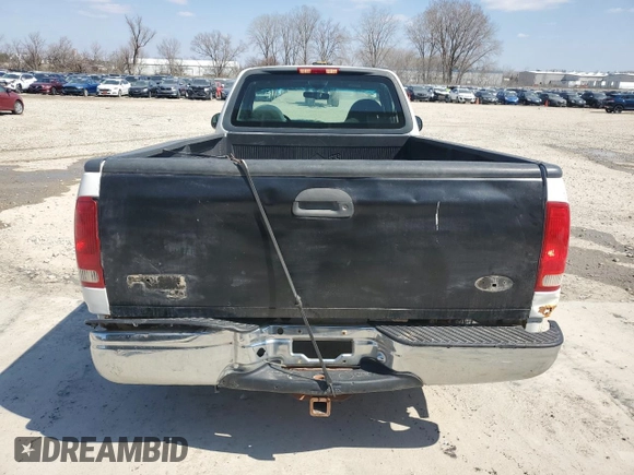 2000 Ford F-150 XL with VIN 1FTRF17W3YNB65349, listed as a Copart auction lot 52551895 with Not provided miles and Salvage title. Bid and sale history available at DreamBid. Image 6.