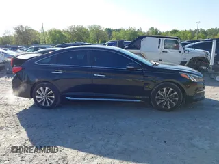 2015 Hyundai Sonata Limited with VIN 5NPE34AFXFH103882, listed as a IAAI auction lot 41946341 with 96,690 mi miles and . Bid and sale history available at carsss.com. Image 13.