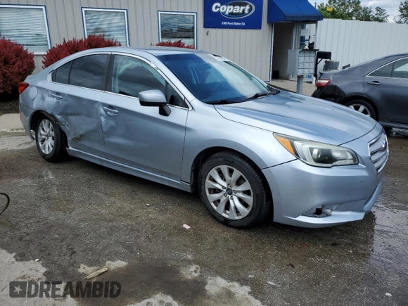 2015 Subaru Legacy Premium with VIN 4S3BNBC68F3051422, listed as a Copart auction lot 57987835 with 114,275 mi miles and Non repairable. Bid and sale history available at DreamBid. Image 4.
