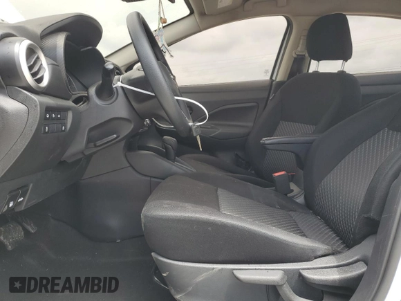 2024 Nissan Versa S with VIN 3N1CN8DV6RL816734, listed as a Copart auction lot 59006915 with 23,730 mi miles and Salvage title. Bid and sale history available at DreamBid. Image 7.