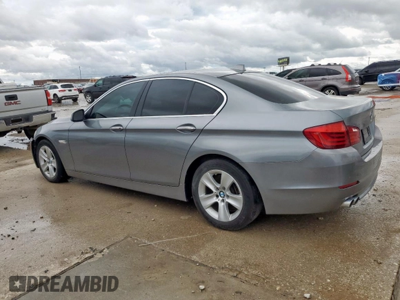 2011 BMW 5 Series 528i with VIN WBAFR1C59BC737421, listed as a Copart auction lot 55323605 with 185,676 mi miles and Clean Title. Bid and sale history available at carsss.com. Image 2.