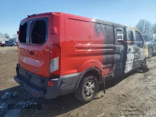 2016 Ford Transit Cargo z VIN 1FTYR2ZM7GKA32341, wystawiony jako Copart lot #45100535 z przebiegiem Nie podano mil oraz Szkoda całkowita • Salvage title. Historia ofert i sprzedaży dostępna na DreamBid. Obrazek 3.