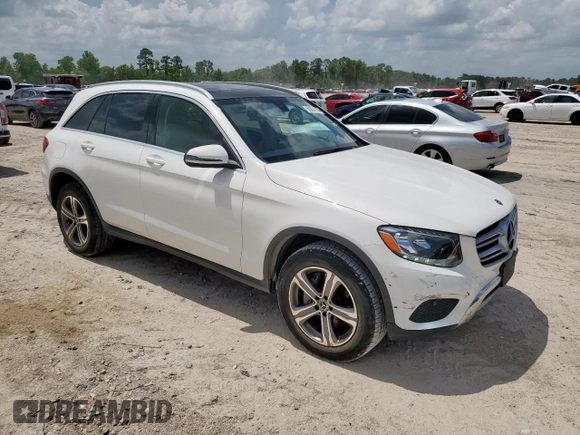 2019 Mercedes-Benz GLC 300 with VIN WDC0G4JB7KF610832, listed as a Copart auction lot 60804755 with 74,491 mi miles and Salvage title. Bid and sale history available at DreamBid. Image 4.