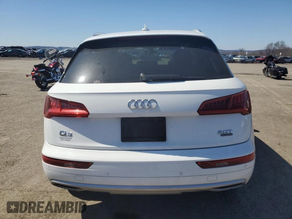2018 Audi Q5 Premium Plus with VIN WA1BNAFY4J2016716, listed as a Copart auction lot 50976045 with 90,147 mi miles and Salvage Title. Bid and sale history available at carsss.com. Image 6.
