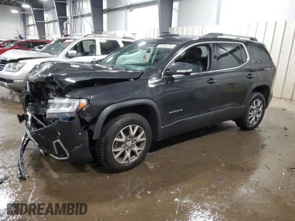 2020 GMC Acadia SLT with VIN 1GKKNULSXLZ187184, listed as a Copart auction lot 84162774 with 72,985 mi miles and Salvage Title. Bid and sale history available at DreamBid. Image 1.