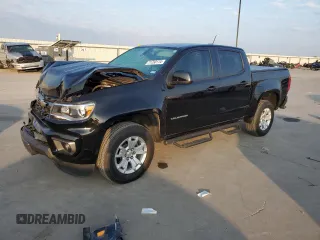 2022 Chevrolet Colorado 2WD LT with VIN 1GCGSCEA8N1332149, listed as a Copart auction lot 71750174 with 46,323 mi miles and Salvage title. Bid and sale history available at DreamBid. Image 1.