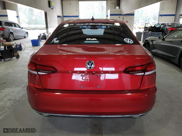 2022 Volkswagen Passat 2.0T Limited Edition with VIN 1VWBA7A38NC009751, listed as a Copart auction lot 81232744 with 25,737 mi miles and Salvage Title. Bid and sale history available at carsss.com. Image 6.