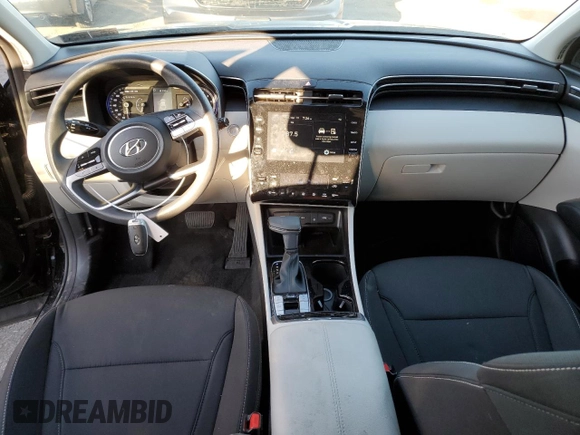 2024 Hyundai Tucson SEL with VIN 5NMJBCDE7RH416985, listed as a Copart auction lot 49323035 with 7,450 mi miles and Salvage Title. Bid and sale history available at carsss.com. Image 8.