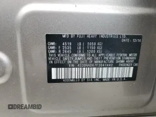 2015 Subaru Legacy 2.5i Premium with VIN 4S3BNAD67F3041442, listed as a Copart auction lot 55022485 with 77,273 mi miles and Salvage Title. Bid and sale history available at carsss.com. Image 12.