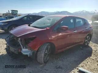 2020 Nissan LEAF SV Plus with VIN 1N4BZ1CP8LC304327, listed as a Copart auction lot 50620875 with 72,118 mi miles and Salvage Title. Bid and sale history available at DreamBid. Image 1.