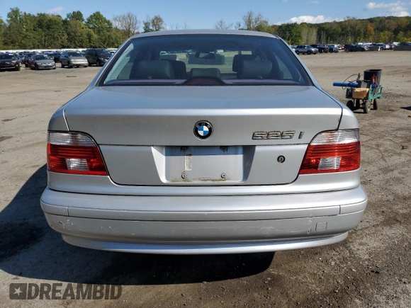 2003 BMW 5 Series 525iA with VIN WBADT43493G033277, listed as a Copart auction lot 75069994 with 114,456 mi miles and Salvage Title. Bid and sale history available at carsss.com. Image 6.