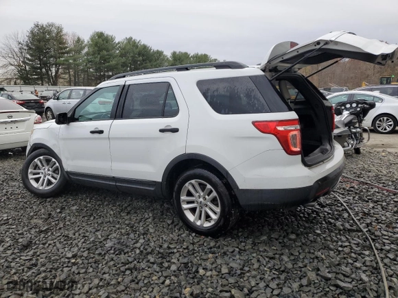 2015 Ford Explorer with VIN 1FM5K7B93FGB62589, listed as a Copart auction lot 80634774 with 184,016 mi miles and Salvage Title. Bid and sale history available at carsss.com. Image 2.