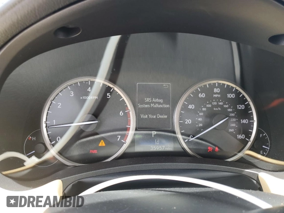 2019 Lexus NX 300 with VIN JTJYARBZ0K2122281, listed as a Copart auction lot 60300835 with 35,957 mi miles and Salvage title. Bid and sale history available at DreamBid. Image 9.