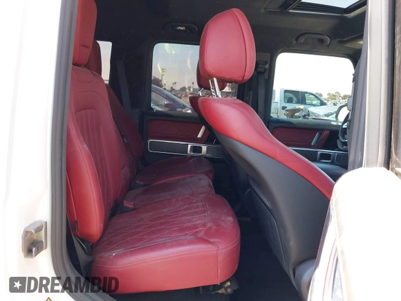 2021 Mercedes-Benz G AMG G 63 with VIN W1NYC7HJ8MX399892, listed as a IAAI auction lot 41848449 with 23,800 mi miles. Bid and sale history available at carsss.com. Image 8.