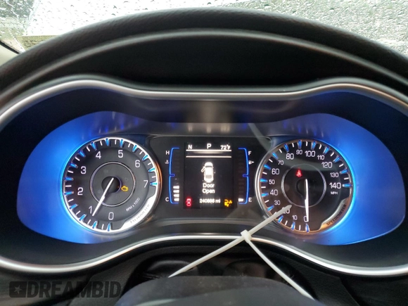 2015 Chrysler 200 Limited with VIN 1C3CCCAB1FN671201, listed as a Copart auction lot 56229075 with 240,888 mi miles and Salvage title. Bid and sale history available at DreamBid. Image 9.