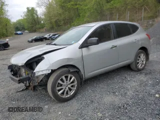 2008 Nissan Rogue S with VIN JN8AS58V58W101205, listed as a Copart auction lot 54523115 with 129,497 mi miles and Salvage Title. Bid and sale history available at DreamBid. Image 1.