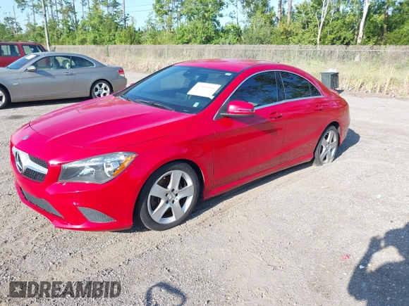 2015 Mercedes-Benz CLA 250 with VIN WDDSJ4GB3FN177437, listed as a IAAI auction lot 42481056 with 93,473 mi miles and . Bid and sale history available at DreamBid. Image 16.