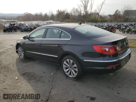 2012 Volkswagen CC Sport PZEV with VIN WVWNP7AN9CE509399, listed as a Copart auction lot 78458734 with 166,945 mi miles and Salvage Title. Bid and sale history available at carsss.com. Image 2.