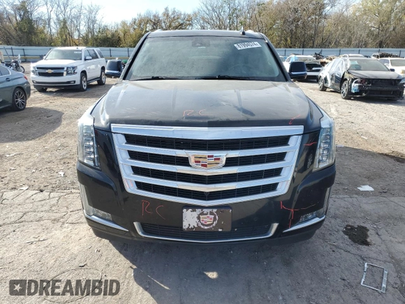 2018 Cadillac Escalade Luxury with VIN 1GYS3BKJXJR348574, listed as a Copart auction lot 81994574 with 143,867 mi miles and Salvage title. Bid and sale history available at DreamBid. Image 5.