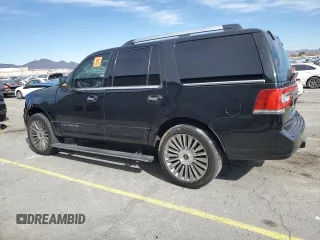 2015 Lincoln Navigator with VIN 5LMJJ2HT4FEJ14227, listed as a Copart auction lot 45225485 with 84,733 mi miles and Salvage title. Bid and sale history available at DreamBid. Image 2.