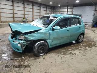 2005 Chevrolet Aveo LS with VIN KL1TD62615B353355, listed as a Copart auction lot 88861405 with 48,514 mi miles and Salvage title. Bid and sale history available at DreamBid. Image 1.