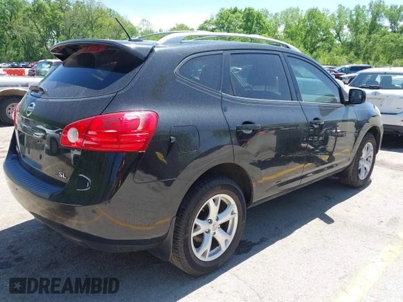 2009 Nissan Rogue SL with VIN JN8AS58T29W321840, listed as a IAAI auction lot 42157739 with 214,475 mi miles and . Bid and sale history available at DreamBid. Image 4.