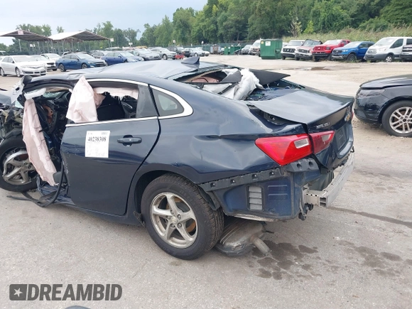 2017 Chevrolet Malibu LS with VIN 1G1ZB5ST6HF245151, listed as a IAAI auction lot 40238308 with Not Provided miles and . Bid and sale history available at DreamBid. Image 14.