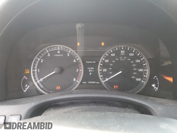2015 Lexus GS 350 with VIN JTHCE1BL3FA001205, listed as a Copart auction lot 61868165 with 142,494 mi miles and Clean title. Bid and sale history available at DreamBid. Image 9.