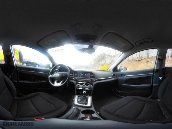 2019 Hyundai Elantra Preferred with VIN KMHD84LF5KU786841, listed as a IAAI auction lot 41988656 with 41,580 mi miles. Bid and sale history available at carsss.com. Image 24.