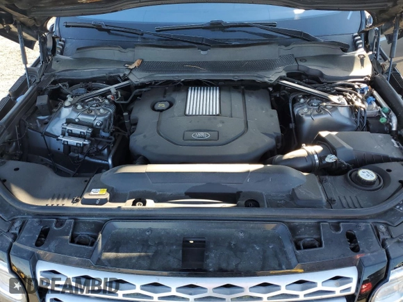 2017 Land Rover Range Rover Sport HSE with VIN SALWR2FK8HA694052, listed as a Copart auction lot 53330155 with 75,181 mi miles and Salvage title. Bid and sale history available at DreamBid. Image 12.
