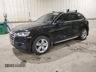 2019 Audi Q5 Prestige with VIN WA1CNAFY2K2132518, listed as a Copart auction lot 82126154 with 96,110 mi miles and Salvage Title. Bid and sale history available at carsss.com. Image 1.