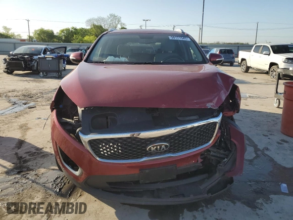 2017 Kia Sorento LX with VIN 5XYPG4A3XHG297987, listed as a Copart auction lot 50171545 with 108,048 mi miles and Salvage Title. Bid and sale history available at carsss.com. Image 5.