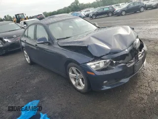 2015 BMW 3 Series 328i xDrive with VIN WBA3B5C59FF963090, listed as a Copart auction lot 62579735 with 53,400 mi miles and Salvage title. Bid and sale history available at DreamBid. Image 4.