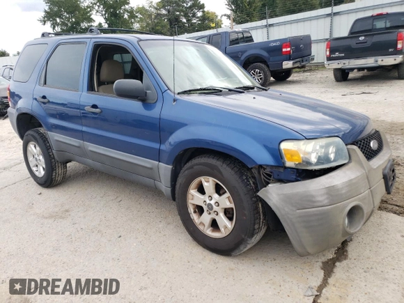 2007 Ford Escape XLT with VIN 1FMYU03Z47KA39170, listed as a Copart auction lot 75157914 with 141,672 mi miles and Salvage Title. Bid and sale history available at carsss.com. Image 4.