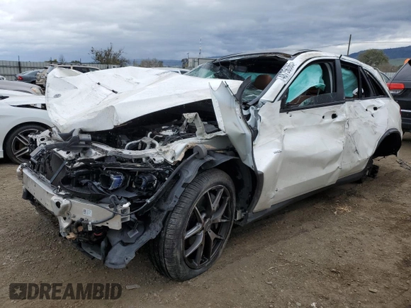 2021 Mercedes-Benz GLC with VIN W1N0G6EB9MF908855, listed as a Copart auction lot 48756365 with 0 mi miles and Non Repairable. Bid and sale history available at carsss.com. Image 1.