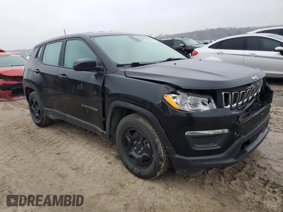 2020 Jeep Compass Sport с VIN 3C4NJCAB5LT224991, выставлен на аукционе Copart как лот 43574625 с пробегом 110 117 миль миль и Списание • Salvage title. История ставок и продаж доступна на DreamBid. Изображение 4.