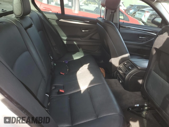 2014 BMW 5 Series 535i xDrive with VIN WBA5B3C57ED536661, listed as a Copart auction lot 48245365 with 117,070 mi miles and Salvage Title. Bid and sale history available at carsss.com. Image 10.