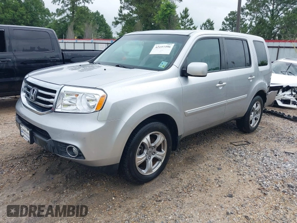 2014 Honda Pilot EX-L with VIN 5FNYF3H73EB011880, listed as a IAAI auction lot 42157396 with 73,881 mi miles and . Bid and sale history available at carsss.com. Image 2.