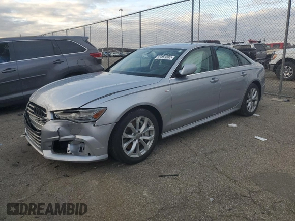 2018 Audi A6 Premium Plus with VIN WAUG8AFC2JN011047, listed as a Copart auction lot 69159882 with 46,356 mi miles. Bid and sale history available at carsss.com. Image 1.