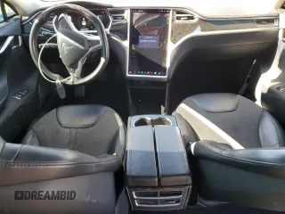 2013 Tesla Model S with VIN 5YJSA1CGXDFP21051, listed as a Copart auction lot 48377775 with 125,472 mi miles and Salvage Title. Bid and sale history available at carsss.com. Image 8.