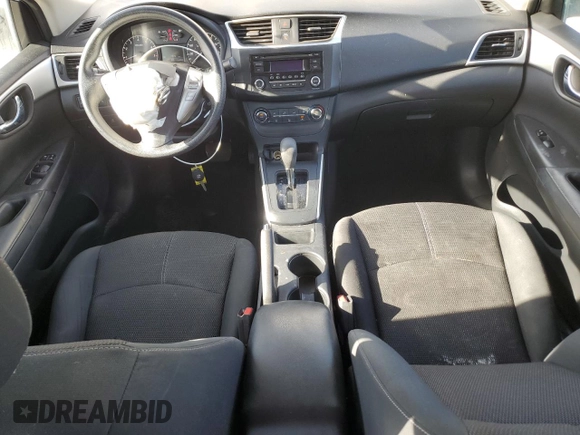 2017 Nissan Sentra S with VIN 3N1AB7AP2HY392616, listed as a Copart auction lot 52530035 with 53,089 mi miles and Salvage Title. Bid and sale history available at carsss.com. Image 8.