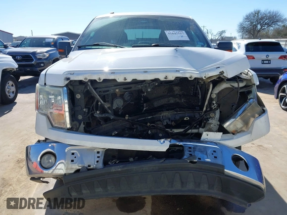 2010 Ford F-150 XL with VIN 1FTEW1C88AFC17760, listed as a IAAI auction lot 41642517 with 247,923 mi miles. Bid and sale history available at carsss.com. Image 6.