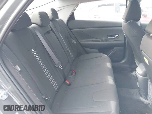 2024 Hyundai Elantra SEL with VIN KMHLS4DG8RU841099, listed as a IAAI auction lot 42120195 with 9,899 mi miles and . Bid and sale history available at DreamBid. Image 8.