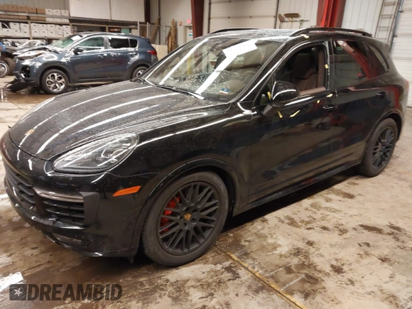 2016 Porsche Cayenne GTS z VIN WP1AD2A29GLA72438, wystawiony jako IAAI lot #41279805 z przebiegiem 29 769 mil mil oraz . Historia ofert i sprzedaży dostępna na DreamBid. Obrazek 2.