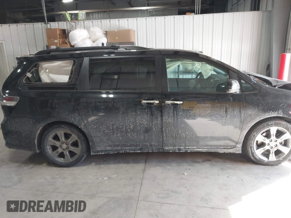 2015 Toyota Sienna SE with VIN 5TDXK3DC0FS628368, listed as a IAAI auction lot 41607944 with 176,723 mi miles and . Bid and sale history available at DreamBid. Image 13.