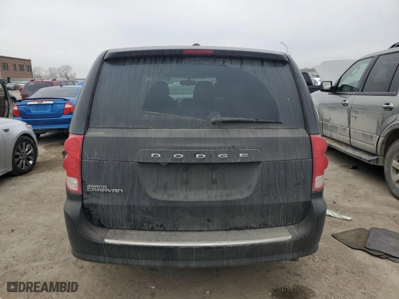 2018 Dodge Grand Caravan SE with VIN 2C4RDGBGXJR137257, listed as a Copart auction lot 44750595 with 128,236 mi miles and Salvage Title. Bid and sale history available at carsss.com. Image 6.
