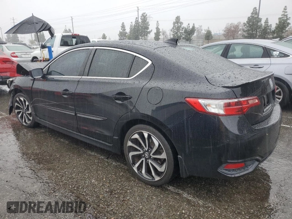 2016 Acura ILX w/Premium/A-SPEC Pkg with VIN 19UDE2F86GA006998, listed as a Copart auction lot 45382875 with 133,203 mi miles and Salvage Title. Bid and sale history available at carsss.com. Image 2.