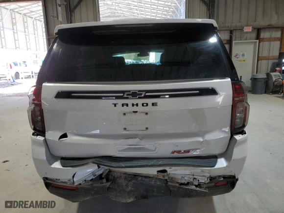 2023 Chevrolet Tahoe RST with VIN 1GNSKRKDXPR484991, listed as a Copart auction lot 81675974 with 22,426 mi miles and Salvage Title. Bid and sale history available at carsss.com. Image 6.