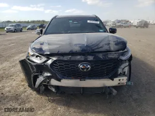 2023 Toyota Highlander L with VIN 5TDKDRAH5PS030480, listed as a Copart auction lot 49593485 with 55,657 mi miles and Salvage Title. Bid and sale history available at carsss.com. Image 5.